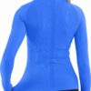 MathCat Seamless Workout Shirts for Women Long Sleeve Yoga Tops Sports Running Shirt Breathable Athletic Top Slim Fit