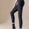 Irisbear Womens Pilates Socks with Grips Non Slip Yoga Socks Barre Gym Athletic Grippy Socks for Women