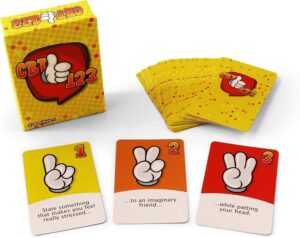 CBT 123: The Hilariously Fun Game That Empowers Kids and Teens to Take Charge of Their Thoughts, Actions, and Emotions - Updated Version