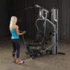 Body-Solid (G5S) Multi-Station With 210lb Selectorized Weights Stack Home Gym Machine, Arm & Leg Strength Training Equipment Functional Exercise Workout Station for Weight lifting and Bodybuilding