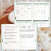Self Care Journal for Women & 484 Self Care Stickers, 90-Day 5 Minute Mental Health Journal A5, Gratitude Journal for Self Help - Personal Development Planner, Mediation & Mood Tracker