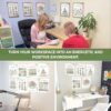 10 Greenery Mental Health Posters, Anxiety Therapy Matters Poster, Counseling Office Must Haves, School Counselor Supplies, Therapy Office Decor - Home - Classroom Decoration, Mental Health Gifts