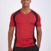 Real Essentials 5 Pack: Men’s V-Neck Dry-Fit Moisture Wicking Active Athletic Tech Performance T-Shirt