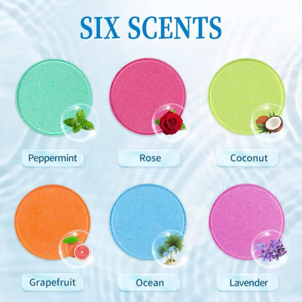 18-Pack Shower Steamers Aromatherapy, Shower Bath Bombs with Individually Wrapped, Variety Shower Tablets, Valentines Day Gifts for Her and Him, Birthday Presents for Women