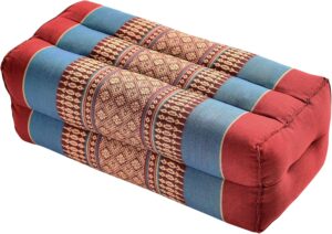 Yoga & Meditation Cushion - Organic Water-Resistant Kapok Filling, Meditation Cushion, Soft Yoga Prop