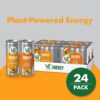 V8 +Energy Peach Mango and Orange Pineapple Juice Energy Drinks, 8 fl oz Can (24 Pack)