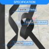 Oak-Sports Webbing 1 Inch 1.5 Inch 2 Inch Wide - Heavy Duty Poly Strapping 1" & 1.5" & 2" Webbing for Indoor or Outdoor DIY Gear Repair