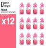 vitaminwater zero sugar shine, electrolyte enhanced water w/vitamins, strawberry lemonade drinks, 20 fl oz, 12 Pack