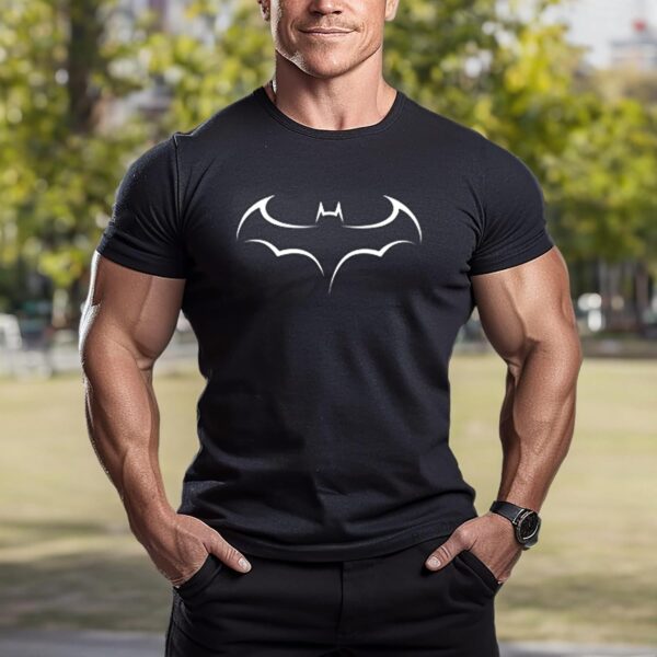 ReedCA Bat - Mens Bodybuilding T-Shirt - Gym Training Top Fashion Workout Shirts Hipster Shirt Fitness