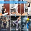 Brebebe Door Anchor Strap for Resistance Bands Exercises, Multi Point Anchor Gym Attachment for Home Fitness, Portable Door Band Resistance Workout Equipment, Easy to Install, Punch-Free, Nail-Free