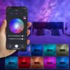 BlissLights Sky Lite Evolve - Galaxy Projector, LED Nebula Lighting, WiFi App, for Meditation, Relaxation, Gaming Room, Home Theater, and Bedroom Night Light Gift (Nebula Cloud Only)