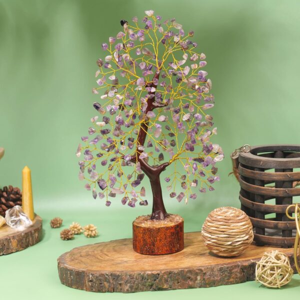 Amethyst Tree, Crystal, Tree of Life, Feng Shui, Money Tree, Gifts for Women, Room Decor, Desk Accessories, Rock Stones, Healing Crystals, Meditation Accessories