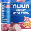 Nuun Sport Electrolyte Tablets - Dissolvable in Water, Citrus Fruit, 5 Essential Electrolytes for Hydration, 1g Sugar Drink Mix, Vegan, Non-GMO, 4 Pack (40 Total Servings)