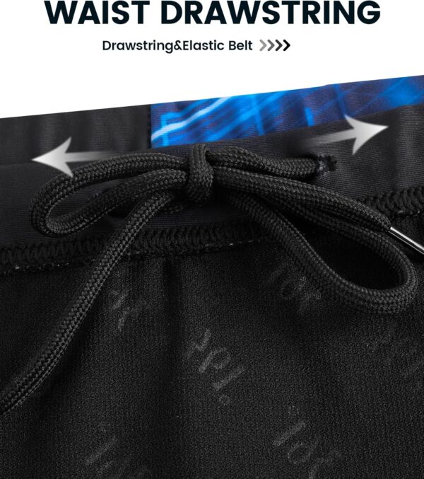361° Swim Jammers for Men, Pro Racing Training Swimsuit, Chlorine Resistant Endurance Mens Swim Suit Swimwear Tech Pant