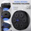 2025 Upgrade Music Boxing Machine, 5.0 Smart Bluetooth Boxing Machine Trainer with Boxing Gloves, Music Boxing Machine for Adults Kids, Boxing Target Workout Equipment for Home Office Gym