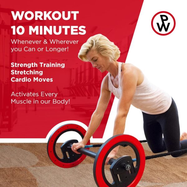 Pilates Wheel Digital for Pilates Workouts - Plus a Nutrition Guide and 15 Online Instructional Videos