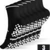 Non Slip Pilates Socks with Grips for Yoga, Barre, Grippy, Hospital, Ballet for Women with Arch Support.