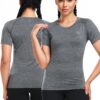 NELEUS Women's 3 Pack Compression Workout Athletic Shirt