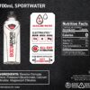 BODYARMOR SportWater Alkaline Water, Superior Hydration, High Alkaline Water pH 9+, Electrolytes, Perfect for your Active Lifestyle, 700mL (Pack of 24)