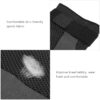 Sport Compression Kneecap Lengthen Outdoor Fitness Bandage Leg Guard Sleeve Gear for Unisex (L)