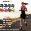 APEXUP 10lbs/Pair Adjustable Ankle Weights for Women and Men, Modularized Leg Weight Straps for Yoga, Walking, Running, Aerobics, Gym
