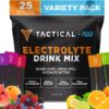 Electrolyte Powder Drink Mix, Travel Ready Stick Packs, Extreme Re-Hydration, Low Sugar, Prevent Dehydration, Eliminate Cramps (Variety Pack)