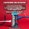 Protein2o 15g Whey Protein Infused Water Plus Energy, Blueberry Raspberry, 16.9 oz Bottle (Pack of 12)