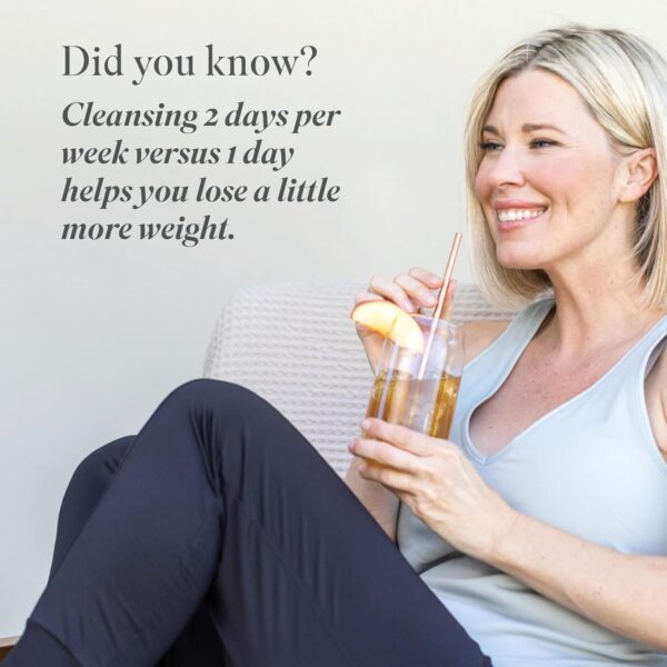 Isagenix Cleanse for Life - Detox System Support with Vitamins & Minerals - Support Healthy Metabolism with Antioxidant Supplement - Gluten & Soy Free Cleanse Drink - Peach Mango, 32 Oz