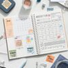 240Pcs Mental Health Stickers Positive Awareness Reminder Paper Decals Psychology Affirmation Self-Adhesive Square Stickers for Students Gifts Scrapbook Journal School Supplies