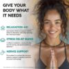 GABA L-Theanine 900 mg - Made in USA - Magnesium | Vitamin B6 - Calm, Sleep, Relaxation & Mood Support - 750 mg Gamma AminoButyric Acid, 150 mg L-Theanine - Non-Habit Forming, Vegan - 120 Capsules