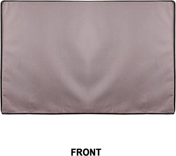 KHOMO GEAR Outdoor TV Cover Universal Weatherproof Protector for 55-58 Inch TV - Fits Most Mounts & Brackets, Grey