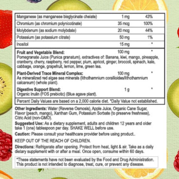 Go Healthy Liquid Multivitamin for Women, Men, Teens, 50 Plus – Vegan Vitamin & Mineral Supplement, Adult Energy & Immune Support, Easy-to-Absorb, Delicious Fruit Flavor – 32 Servings