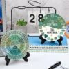 2 Pcs Things I Can Control Therapy Office Desk Decor Feelings Wheel Chart Calming Emotions Wheel Poster Mental Health Feelings Psychology Decor for Home Office Counselor Women Men(Greenery)