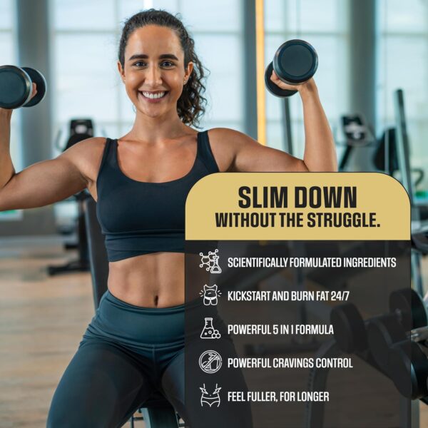 EPN Supplements | MAX Dosed Appetite Suppressant for Weight Loss Pills for Women & Men | Fat Burner Supplement, Carb Blocker Metabolism Booster | Best Weight Loss Diet Pills - 60 Servings