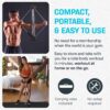 Bow Classic 36" Isometric Exercise Equipment, Portable Strength Training at Home Gym Equipment for Back, Shoulder, Chest, Biceps, Abs, Arm, Ab Workout, All in One Exerciser for Men & Women