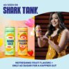 wildwonder Sparkling Probiotic Juice Drink w/Gut Health Immunity, 5g Fiber, Live Probiotics, Caffeine Free, Organic, Vegan, Low Sugar, 12pk 12oz, Tropical Vibes Variety Pack, As Seen on Shark Tank
