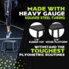 Rage Fitness Steel PlyoBox12-18-24-30Inch High Anti-SlipPlyometric JumpBoxes For Agility,Stamina And Conditioning StrengthTraining(Sold Individually)Plyometric Platform Step Up Box Jump For Home & Gym
