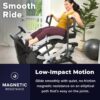 Teeter Power10 Rower with 2-Way Magnetic Resistance Elliptical Motion - Indoor Rowing Machine w/Bluetooth HRM Connectivity, Teeter Move App - Free Classes & Coaching