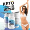 Keto Complete Cleanse - Natural Keto Cleanse Supplement - Support Reduced Inflammation & Bloating - Promote Full Body Cleanse, Liver Cleanse, Colon Cleanse - Aid Energy Levels - Help Cleanse & Detox