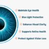 AREDS 2 Eye Vitamin & Mineral Supplement for Ocular Health, Lutemax 2020 with Natural Eye Institute AREDS 2 Study Ingredients Lutein, Vitamin C, & Zeaxanthin, 120 Mini Softgels