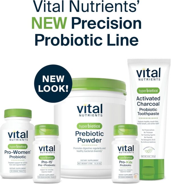 Hyperbiotics Vital Nutrients Pro Dental Probiotic | Clinically Studied BLIS K12 and M18 | Oral Probiotics for Bad Breath Treatment for Adults | Oral Health for Teeth and Gums | 45 Mint Tablets