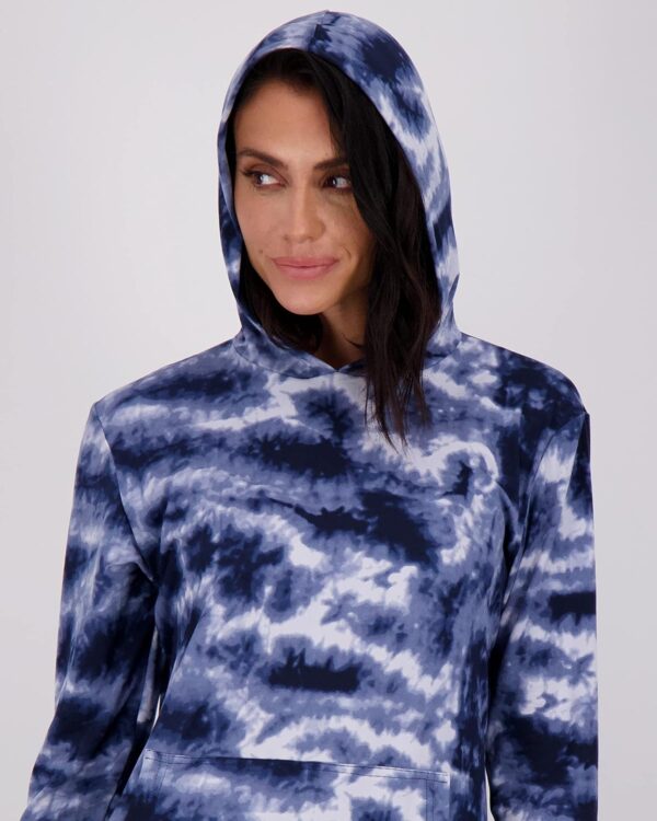 Real Essentials 3 Pack: Women's Dry Fit Long-Sleeve Hoodie Pullover Sweatshirt Pocket - Active Lounge (Available In Plus)