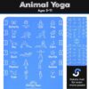 Kids Yoga Mat - Non-Slip Lightweight TPE Exercise Mat - Ideal for Boys & Girls (Ages 3-12), Toddlers & Children in Kindergarten, Preschool, School. PVC Free. 6mm Thick. Carry Strap