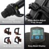 Teeter Power10 Rower with 2-Way Magnetic Resistance Elliptical Motion - Indoor Rowing Machine w/Bluetooth HRM Connectivity, Teeter Move App - Free Classes & Coaching