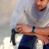 Fitbit Charge 2 Heart Rate + Fitness Wristband, Blue, Large (US Version), 1 Count