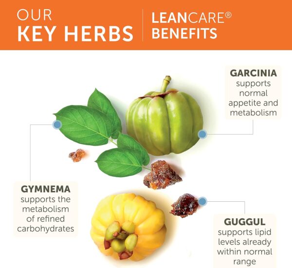 Himalaya LeanCare with Garcinia Cambogia for Weight Management, 600 mg, 1 Month Supply, 120 Caplets