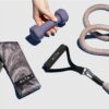 ALTA 'Never-Snap' Exercise Bands with Handles for Women - Full Kit Resistance Bands for Working Out with Handles, Resistance Tubes, Ankle Straps, Door Anchor, Fabric + Rubber Workout Bands Resistance
