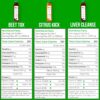 3 Day Juice Cleanse by Raw Fountain, All Natural Raw Juice Detox Cleanse, Juicing for Weight Management, Cold Pressed Juice Fast, Great Way to Jumpstart a Healthy Diet, 18 Bottles 12oz, 3 Ginger Shots