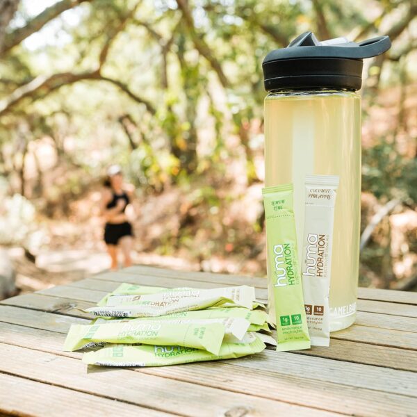 HUMA CHIA Hydration Drink Mix, Variety 30 Packets - Low Calorie, High Electrolyte Powder for Sports & Exercise - 100% Natural, 1g Sugar, 10 Cal