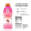 Gatorade Fit Electrolyte Beverage, Healthy Real Hydration, Watermelon Strawberry, 16.9.oz Bottles (12 Pack)